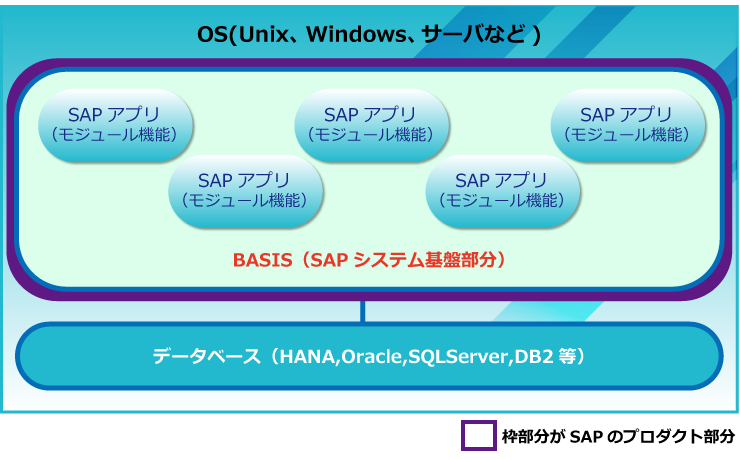 SAPシステム概念図